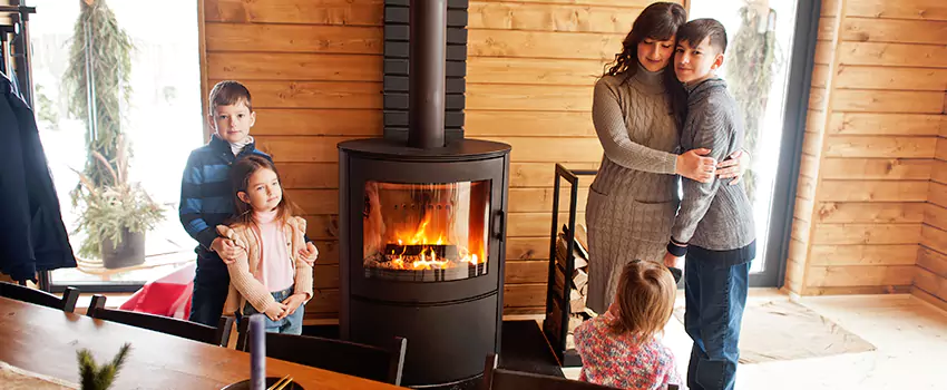 Morso Cast Iron Fireplace Insert Installation in Nipomo, California