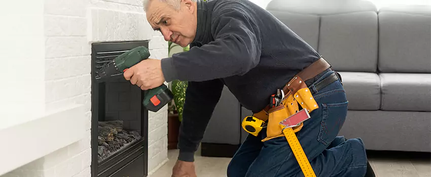 New Indoor Fireplace Installation in Nipomo, California
